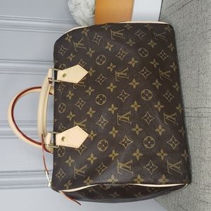 🦋*New Vachetta* Authentic Louis Vuitton Speedy 30